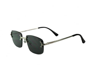 günstige Sonnenbrille mit schwarzem Glas